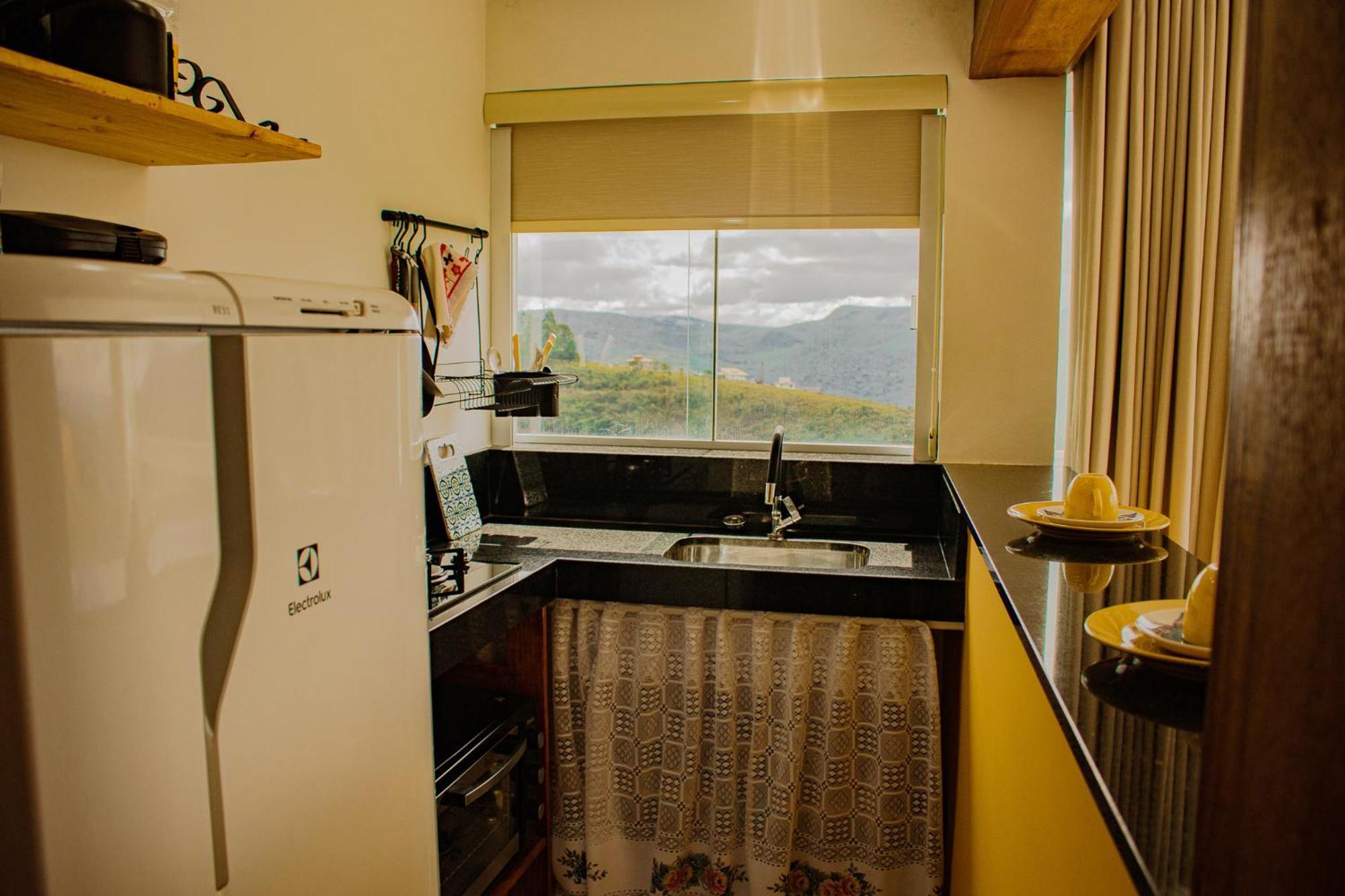 Pouso Da Bia Apartamento Lavras Novas Quarto foto